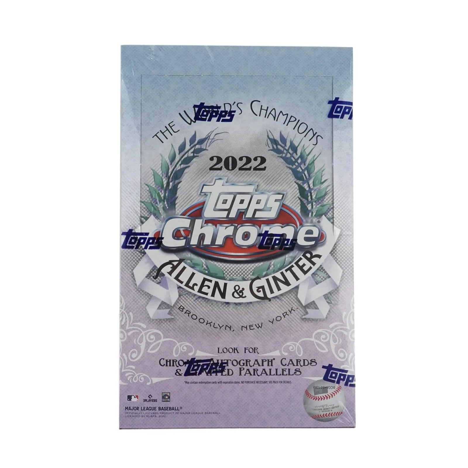 DRAFT - Just In 2022 Topps Allen & Ginter Chrome Baseball Hobby Box