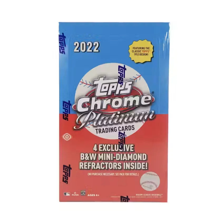 2022 Topps Chrome Platinum Anniversary Baseball Hobby LITE Box (Ships Sealed Only)