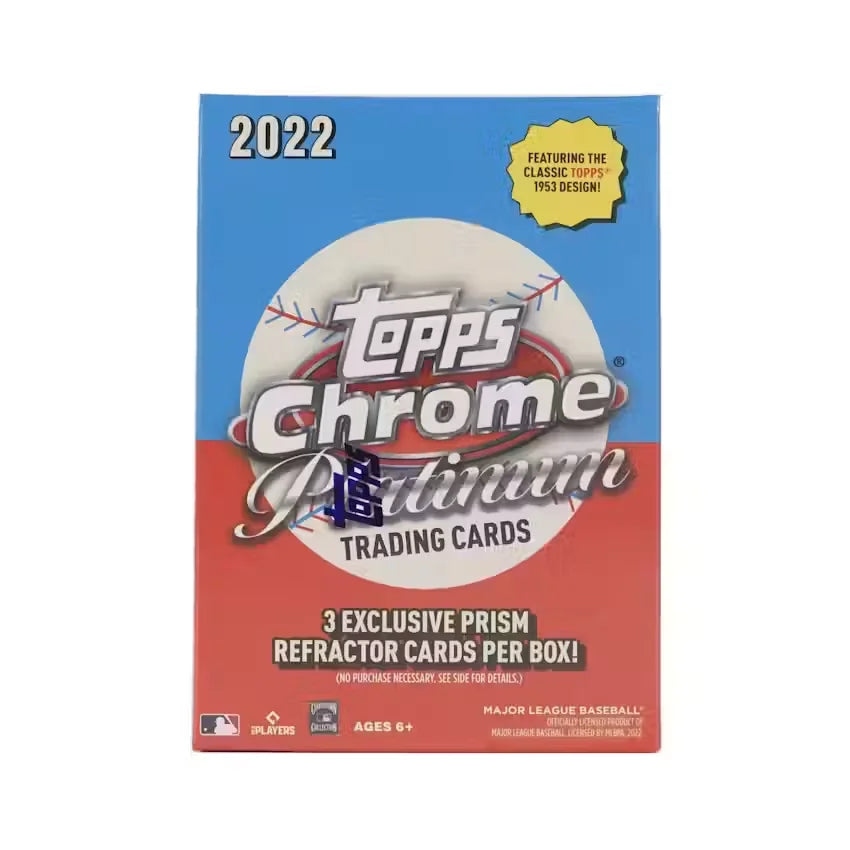 2022 Topps Chrome Platinum Anniversary Baseball Blaster Box (Ships Sealed Only)