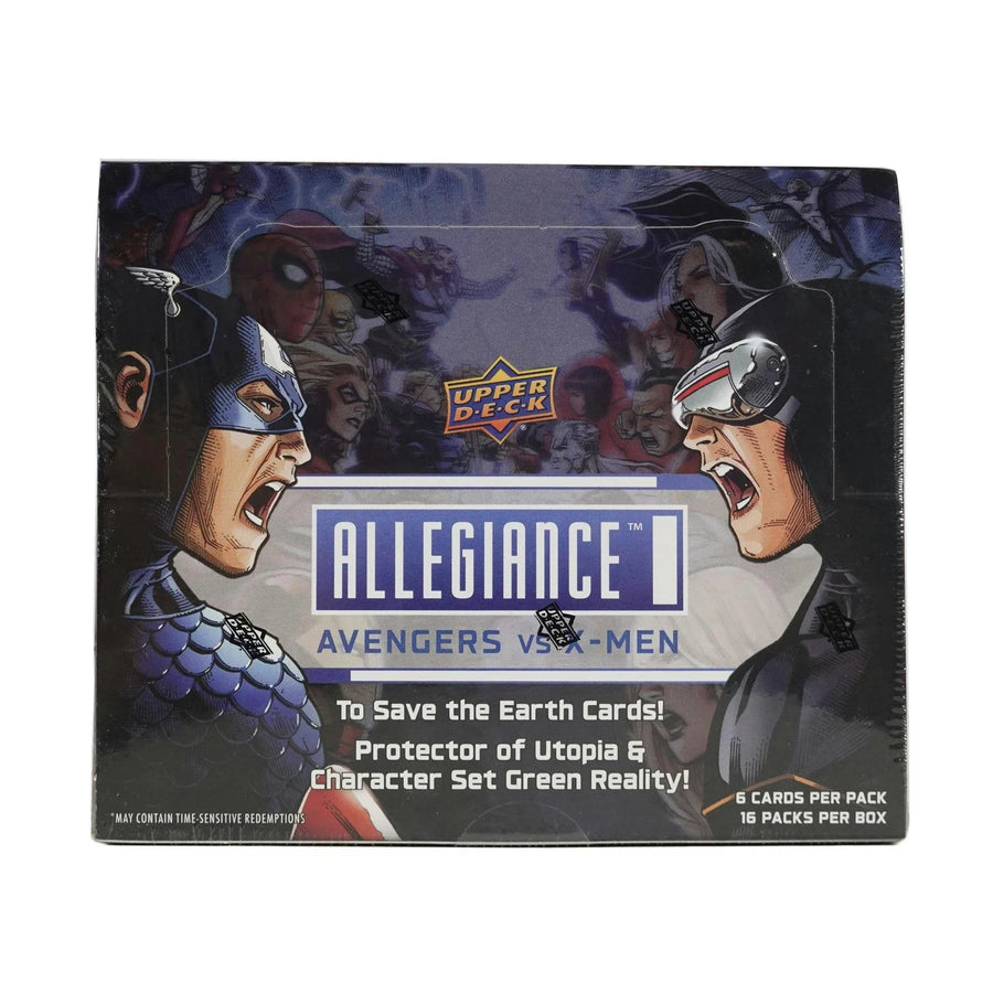 DRAFT - 2023 Upper Deck Marvel Allegiance Avengers vs X-Men Hobby Box
