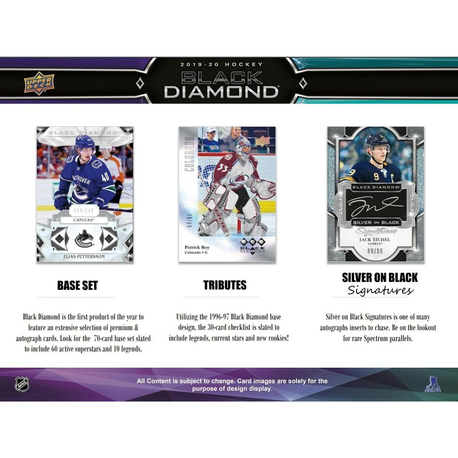 DRAFT - Just In 2019/20 Upper Deck Black Diamond Hockey Hobby Box