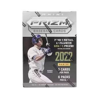 2022 Panini Prizm Baseball Blaster Box | 6 Packs (Ships Sealed Only)