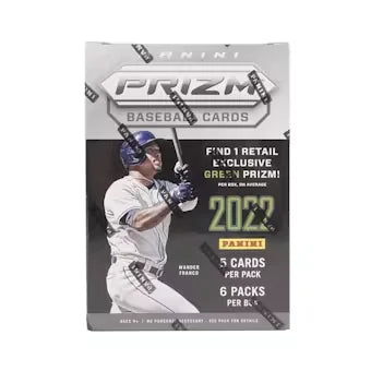 2022 Panini Prizm Baseball Blaster Box | 6 Packs (Ships Sealed Only)