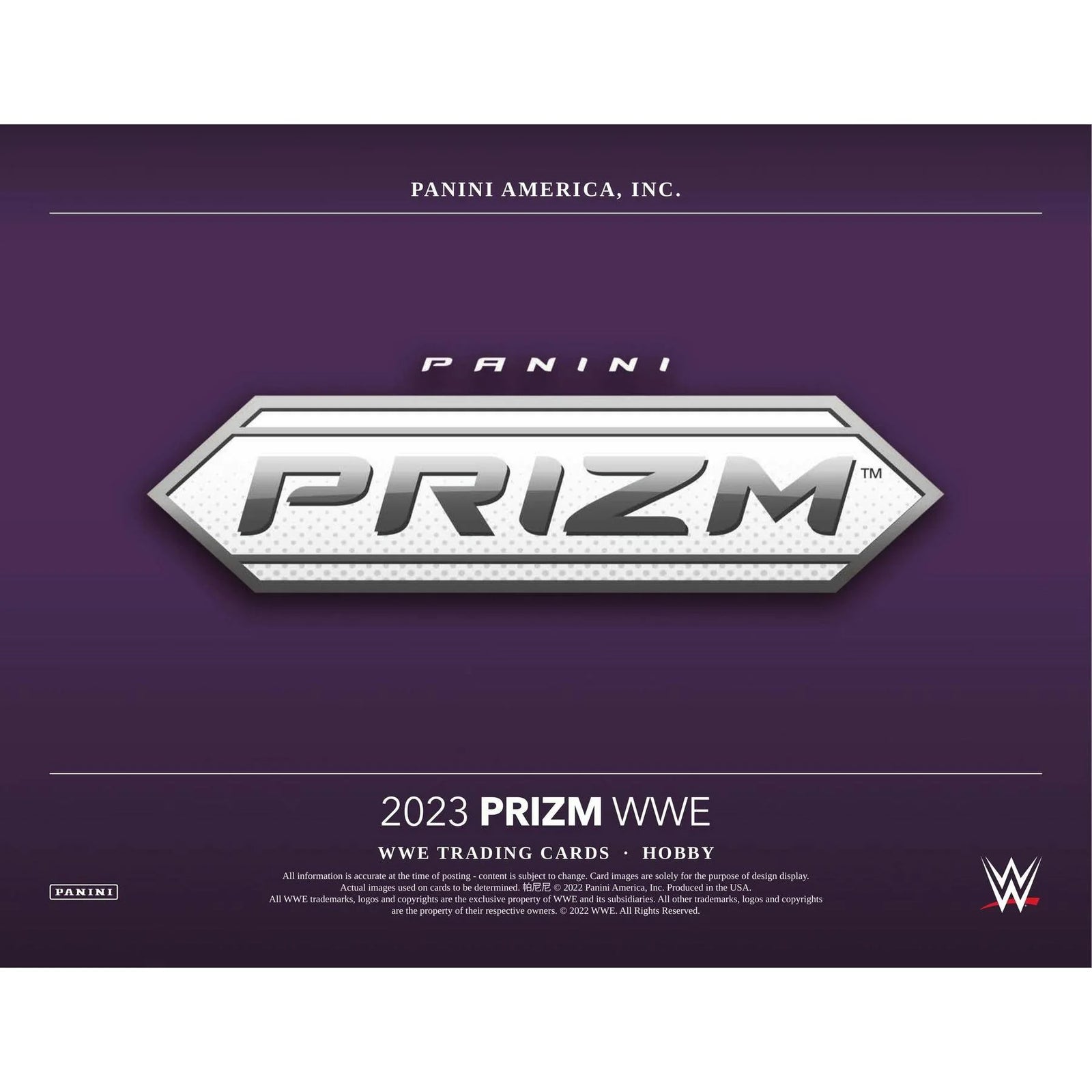 DRAFT - 2023 Panini Prizm WWE Wrestling Hobby Box