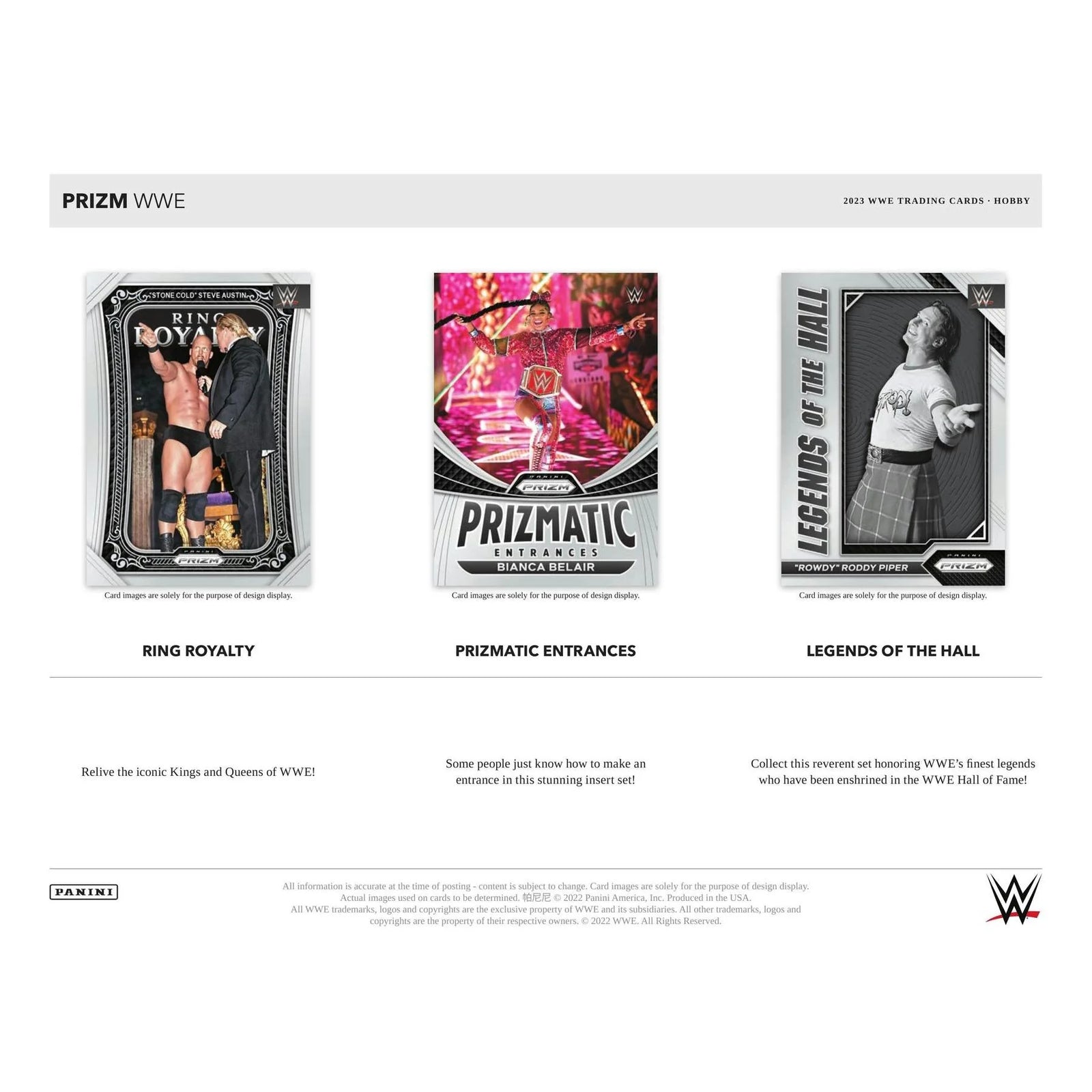 DRAFT - 2023 Panini Prizm WWE Wrestling Hobby Box