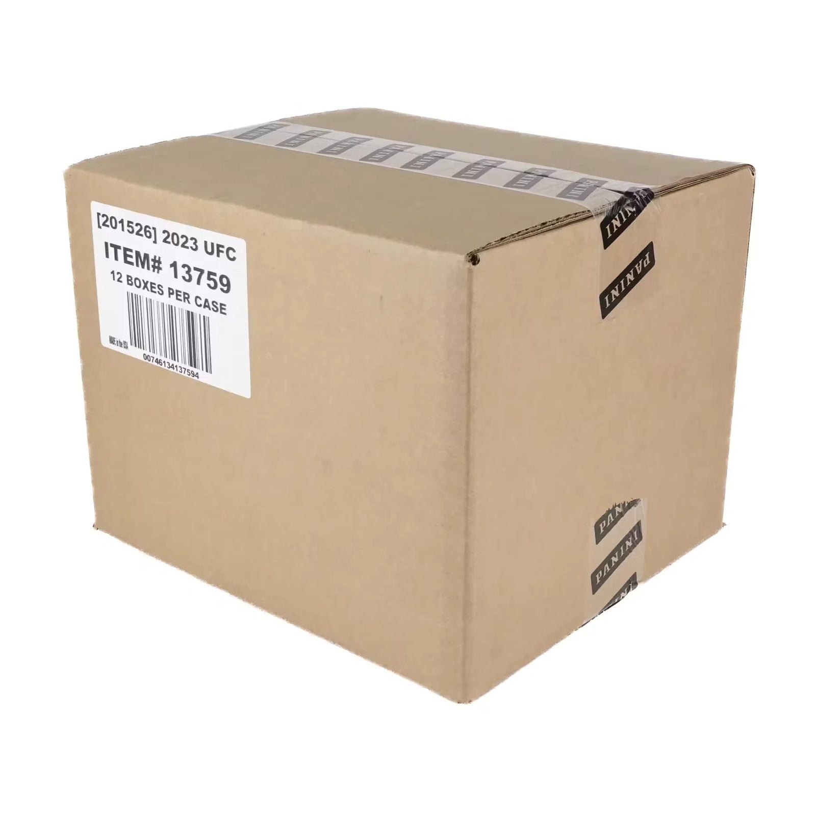 2023 Panini Prizm UFC Hobby 12-Box Case (Ships Sealed Only)