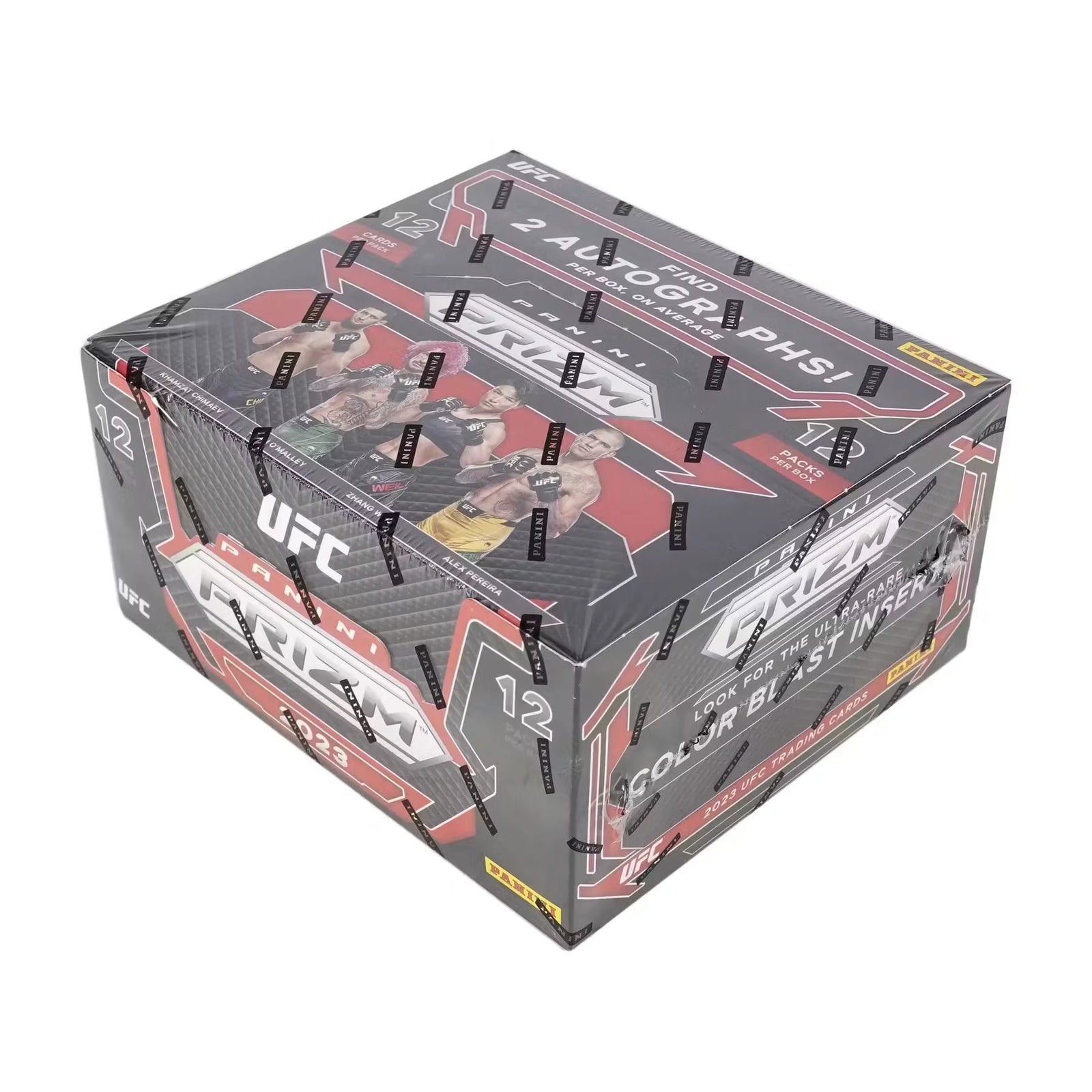 2023 Panini Prizm UFC Hobby 12-Box Case (Ships Sealed Only)