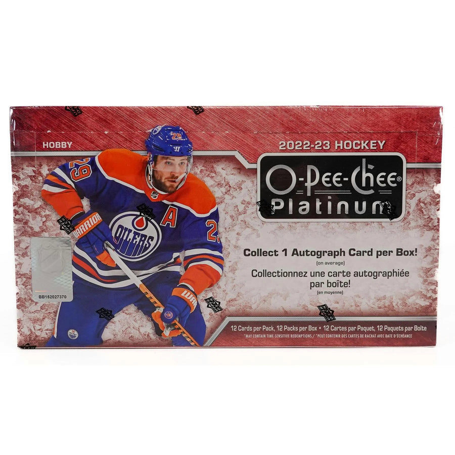 DRAFT - 2022-23 Upper Deck O-Pee-Chee Platinum Hockey Hobby Box