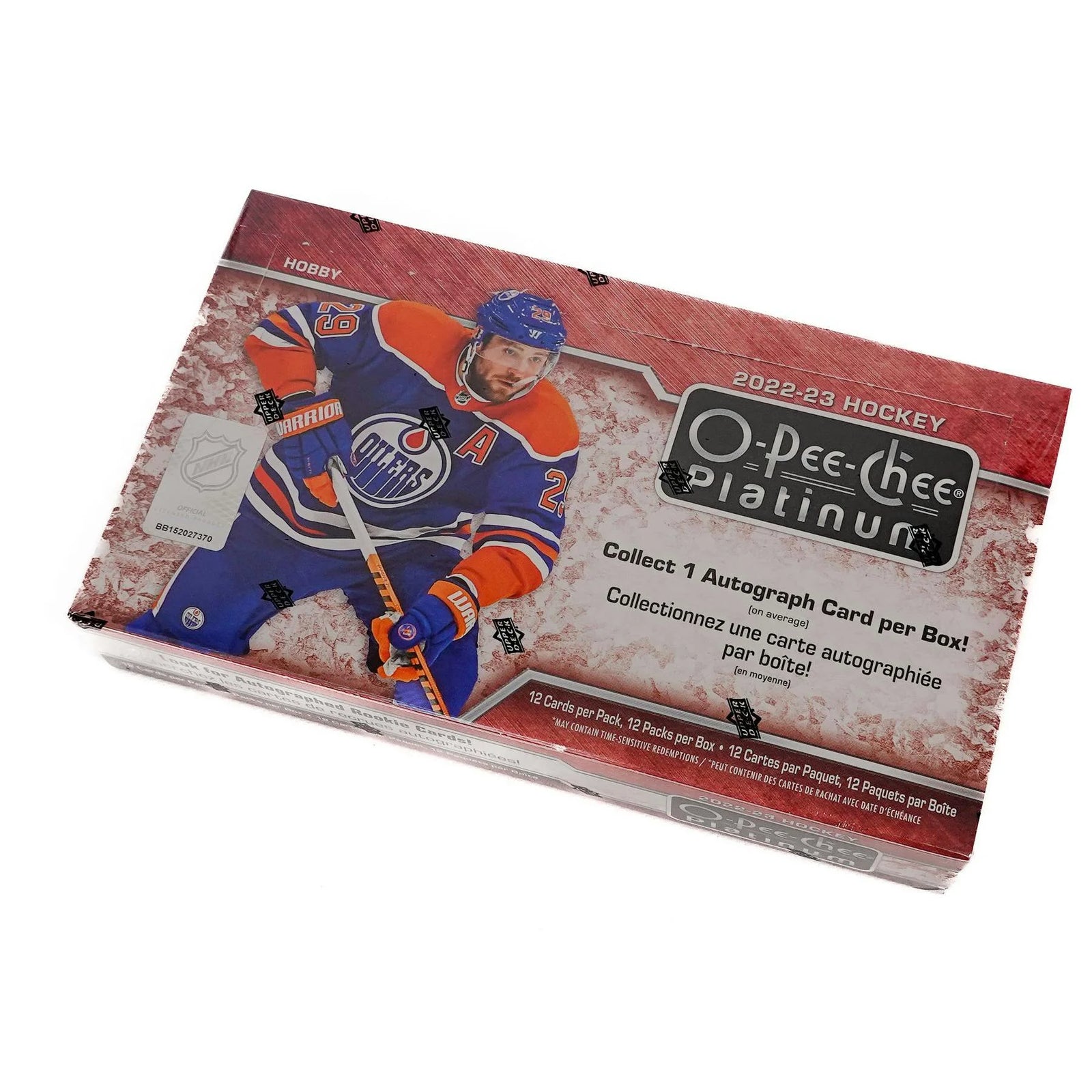 DRAFT - 2022-23 Upper Deck O-Pee-Chee Platinum Hockey Hobby Box