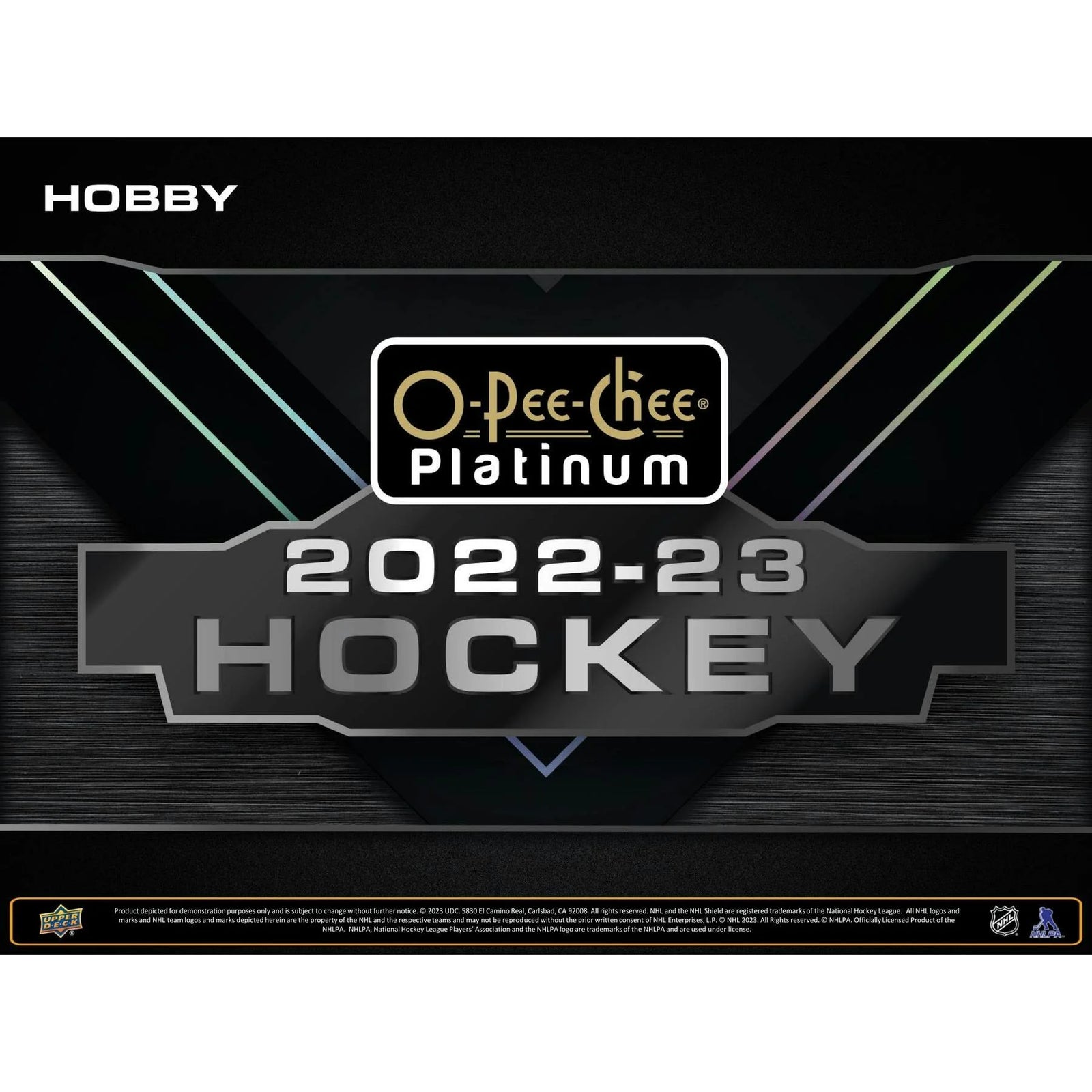 DRAFT - Just In 2022/23 Upper Deck O-Pee-Chee Platinum Hockey Hobby 8-Box Case