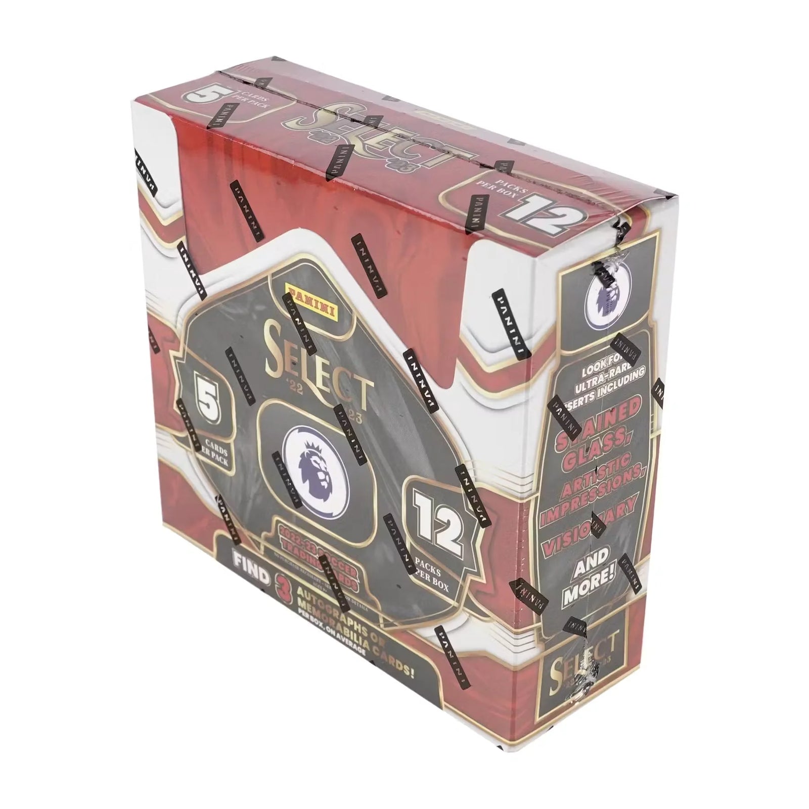 2022-23 Panini Select Premier League Soccer Hobby 12-Box Case (Ships Sealed Only)