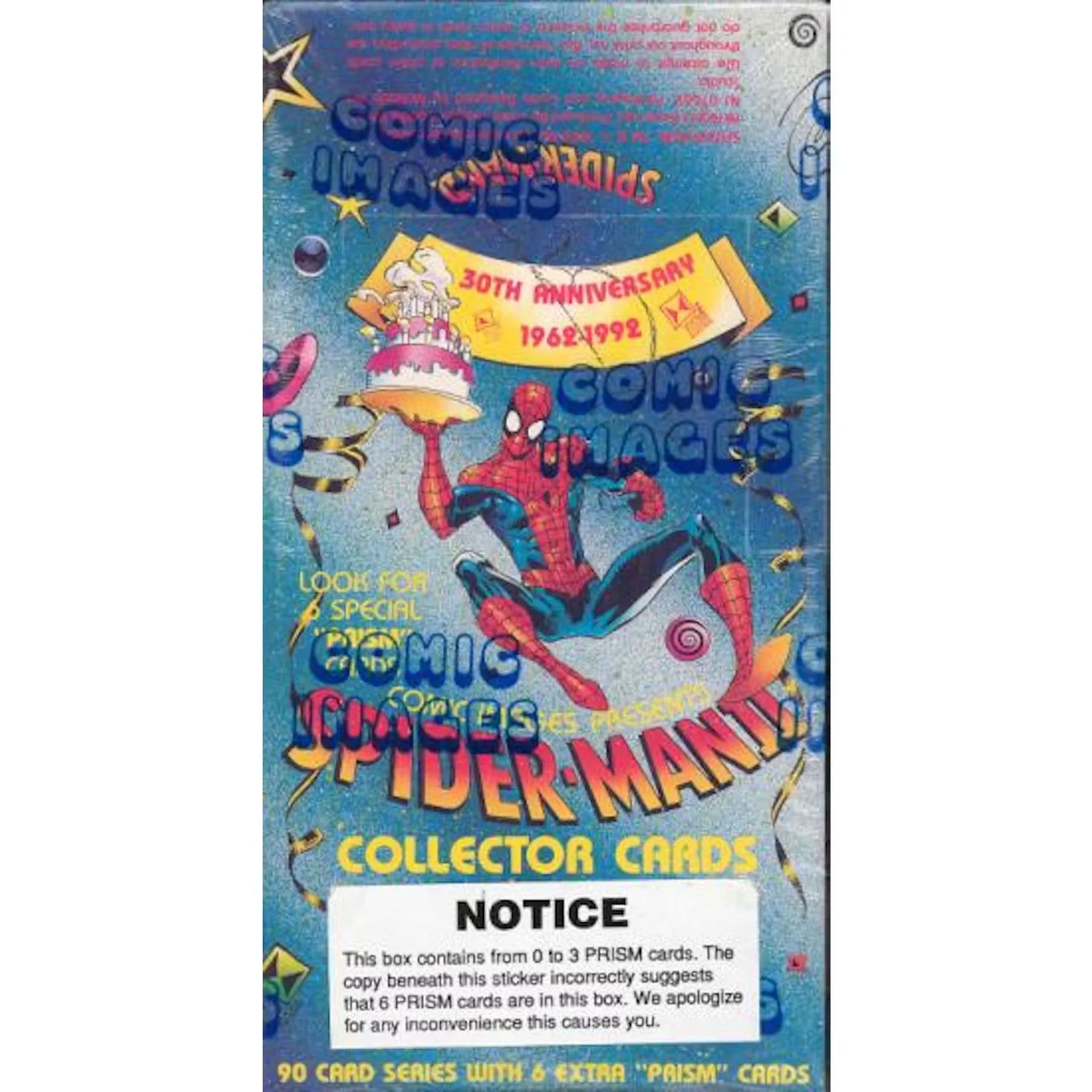 Spider-Man II Series 2 30th Anniversary Box | 1992 Comic Images (Ships Sealed Only)