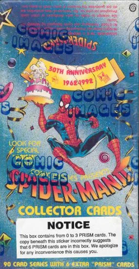 Spider-Man II Series 2 30th Anniversary Box | 1992 Comic Images (Ships Sealed Only)