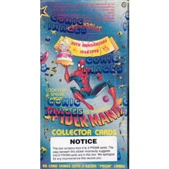 Spider-Man II Series 2 30th Anniversary Box | 1992 Comic Images (Ships Sealed Only)