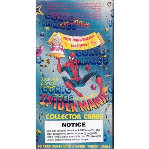 Spider-Man II Series 2 30th Anniversary Box | 1992 Comic Images (Ships Sealed Only)