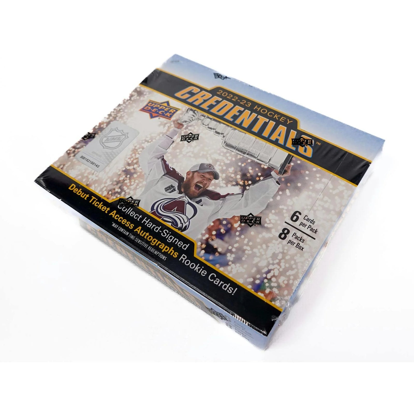 DRAFT - Just In 2022/23 Upper Deck Credentials Hockey Hobby 20-Box Case