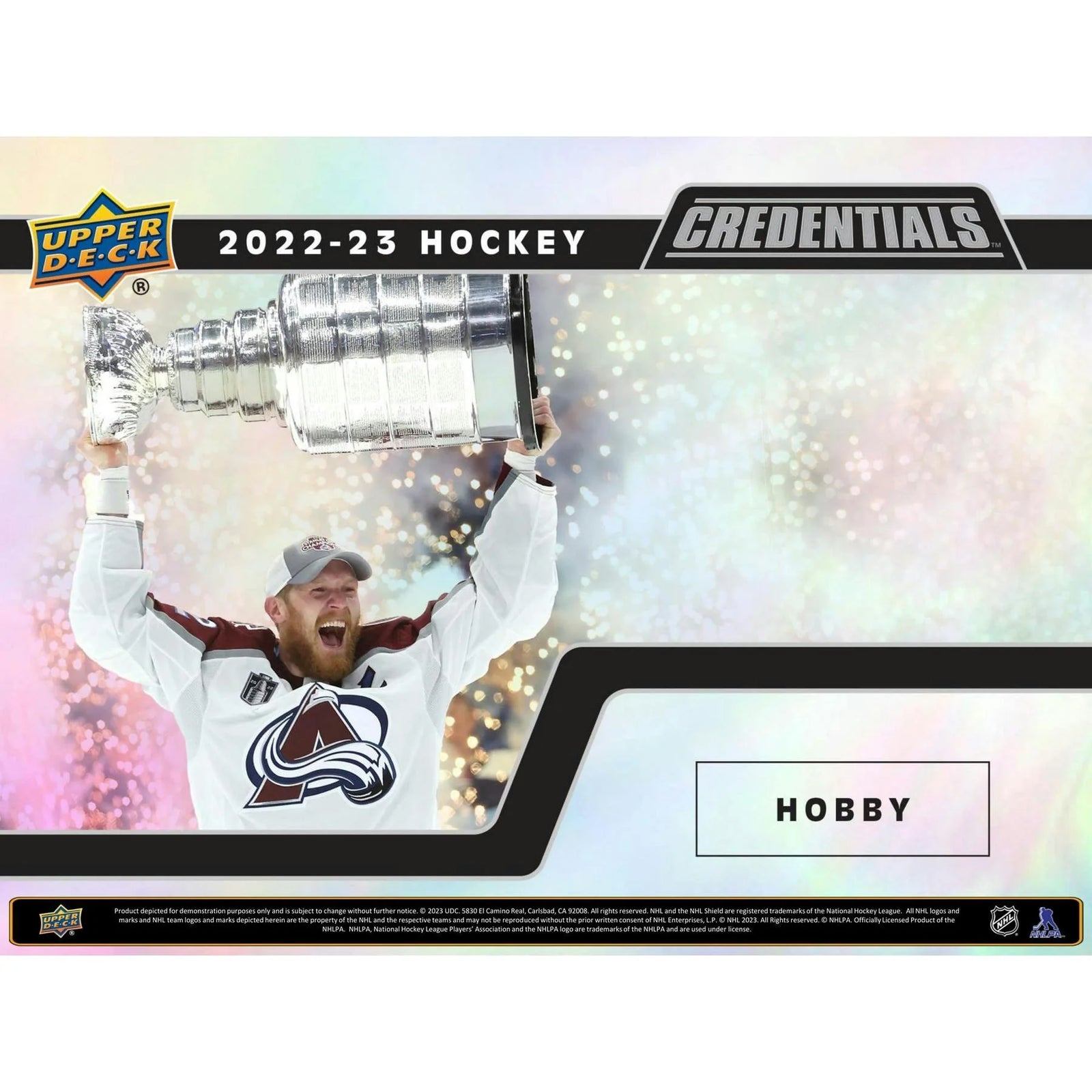 DRAFT - Just In 2022/23 Upper Deck Credentials Hockey Hobby 20-Box Case