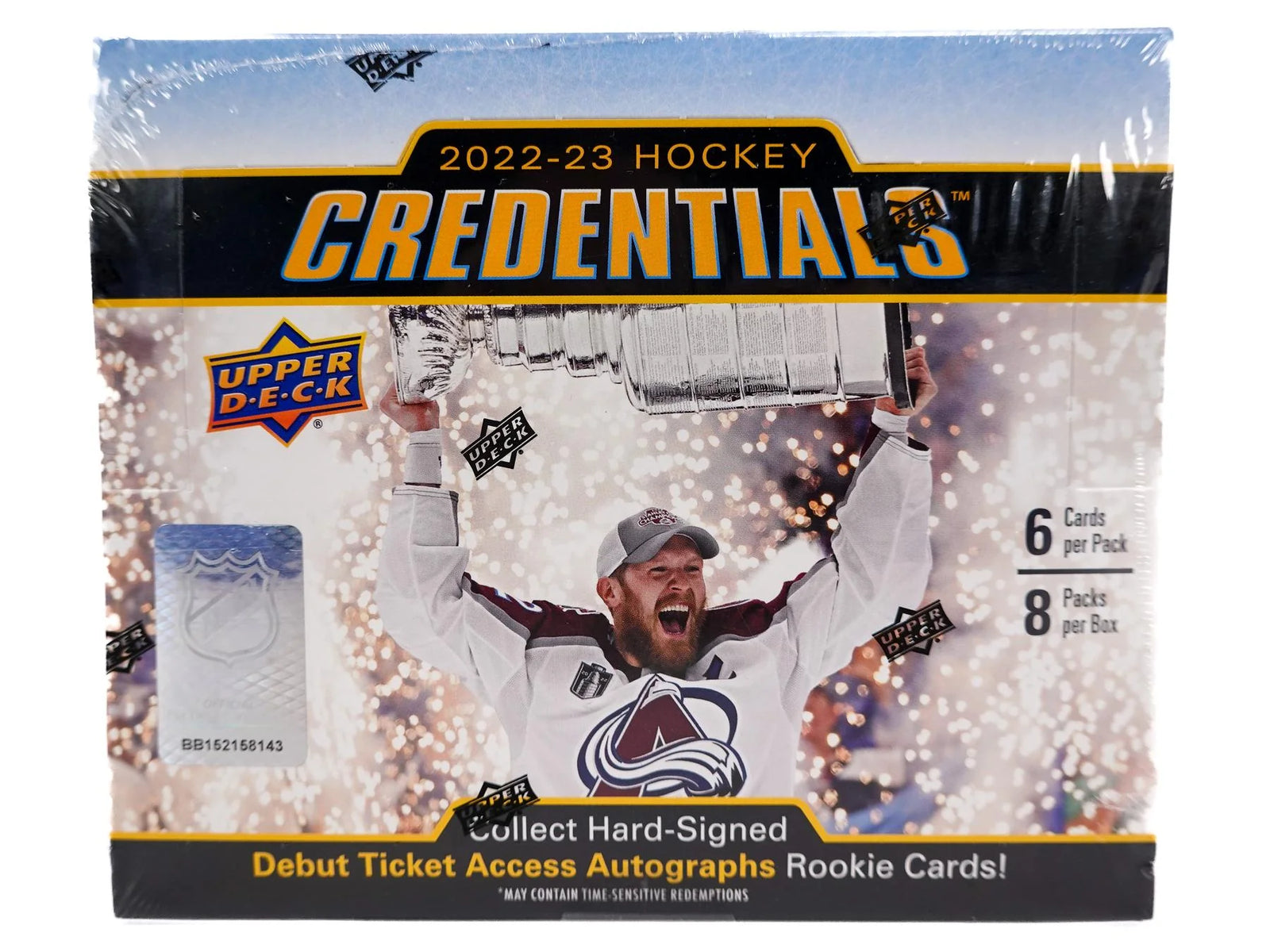 DRAFT - 2022-23 Upper Deck Credentials Hockey Hobby Box | dacardworld:BVKL0UOI5Q