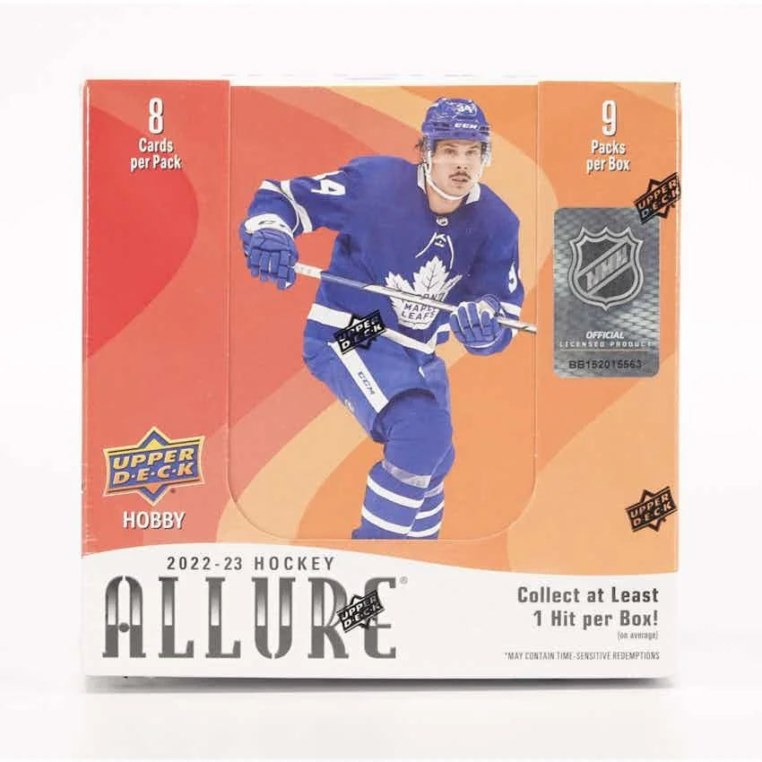 DRAFT - 2022-23 Upper Deck Allure Hockey Hobby Box