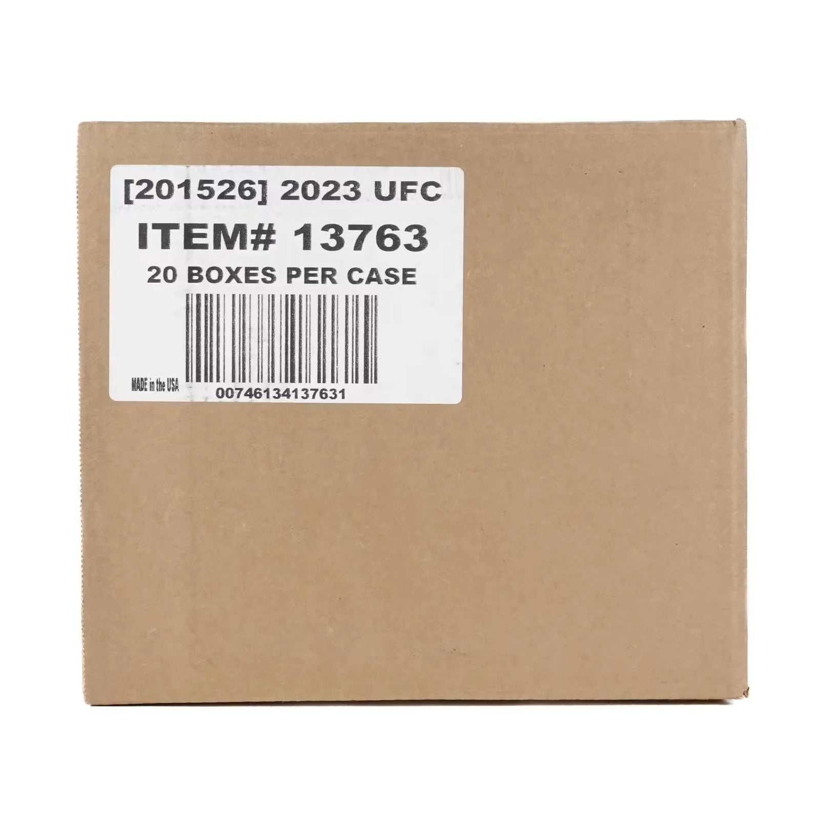 2023 Panini Prizm UFC Under Card 20-Box Case (Ships Sealed Only)