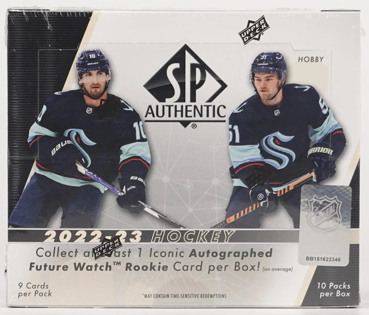 DRAFT - Just In 2022/23 Upper Deck SP Authentic Hockey Hobby Box