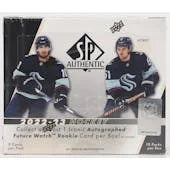 DRAFT - Just In 2022/23 Upper Deck SP Authentic Hockey Hobby Box