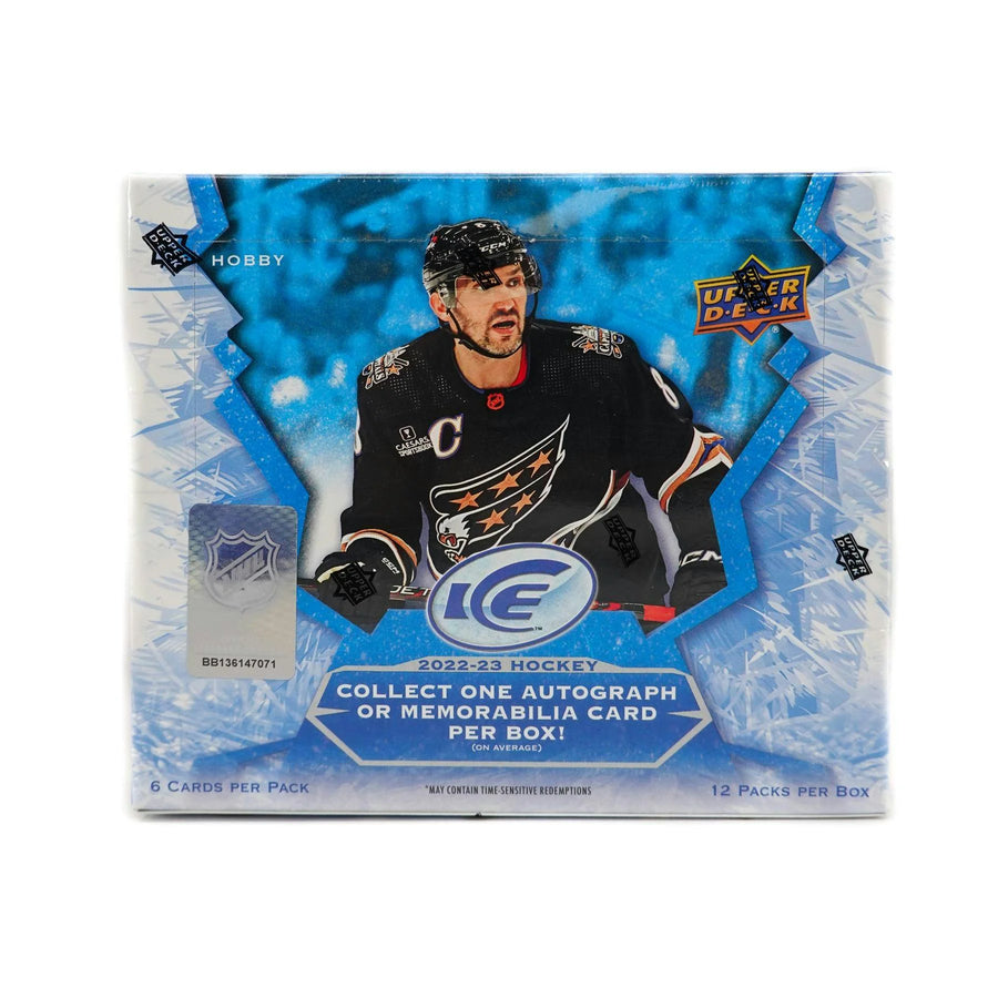 DRAFT - Just In 2022/23 Upper Deck Ice Hockey Hobby Box