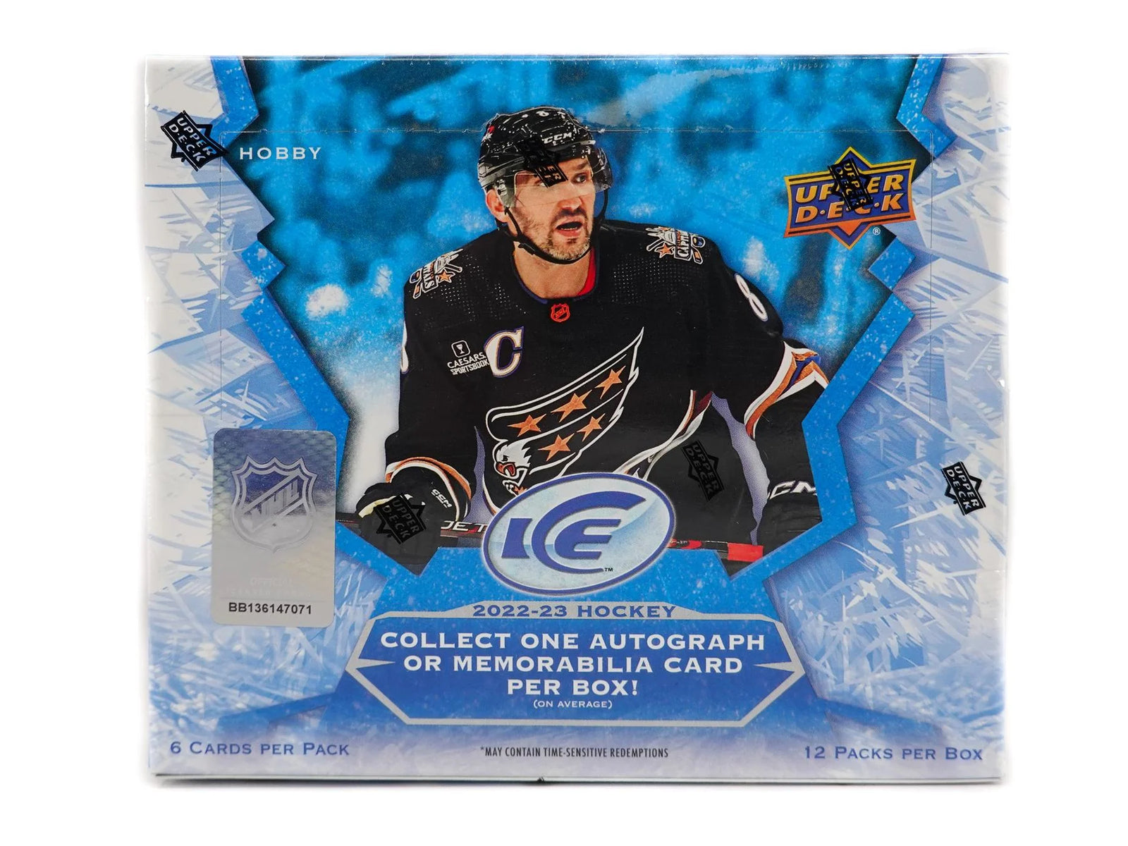 DRAFT - Just In 2022/23 Upper Deck Ice Hockey Hobby Box