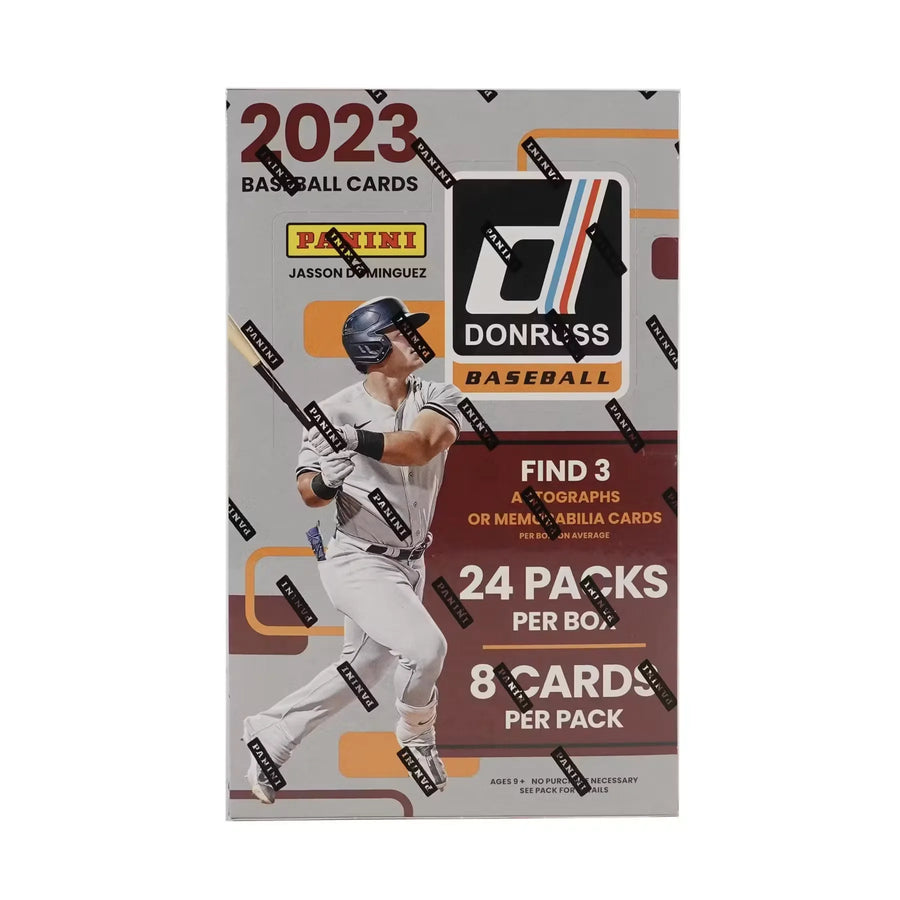 2023 Panini Donruss Baseball Hobby Box (Ships Sealed Only)