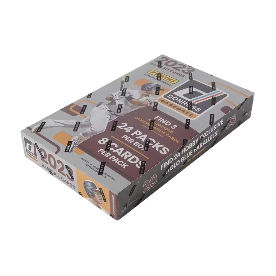 2023 Panini Donruss Baseball Hobby Box (Ships Sealed Only)