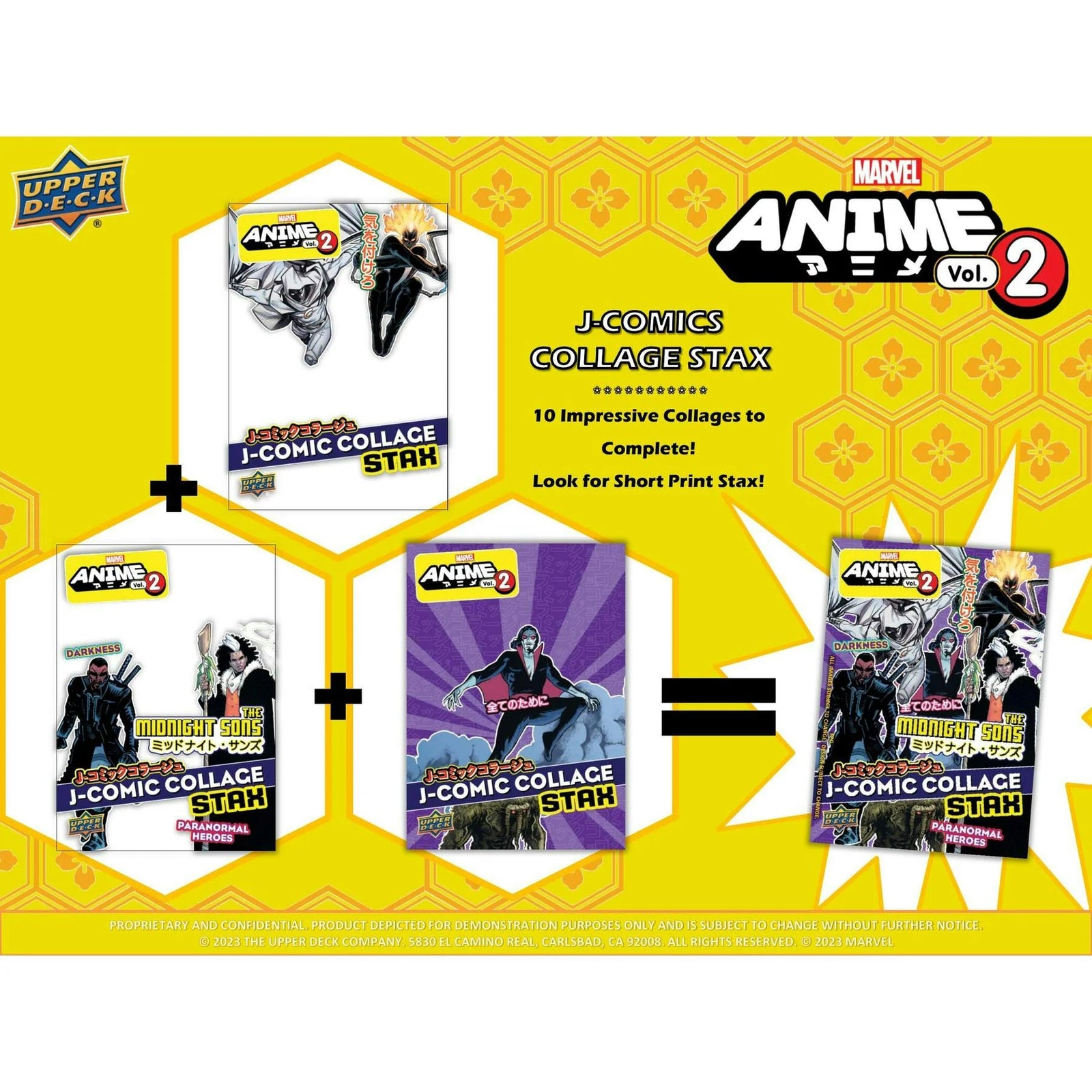 DRAFT - 2023 Upper Deck Marvel Anime Volume 2 Hobby Box