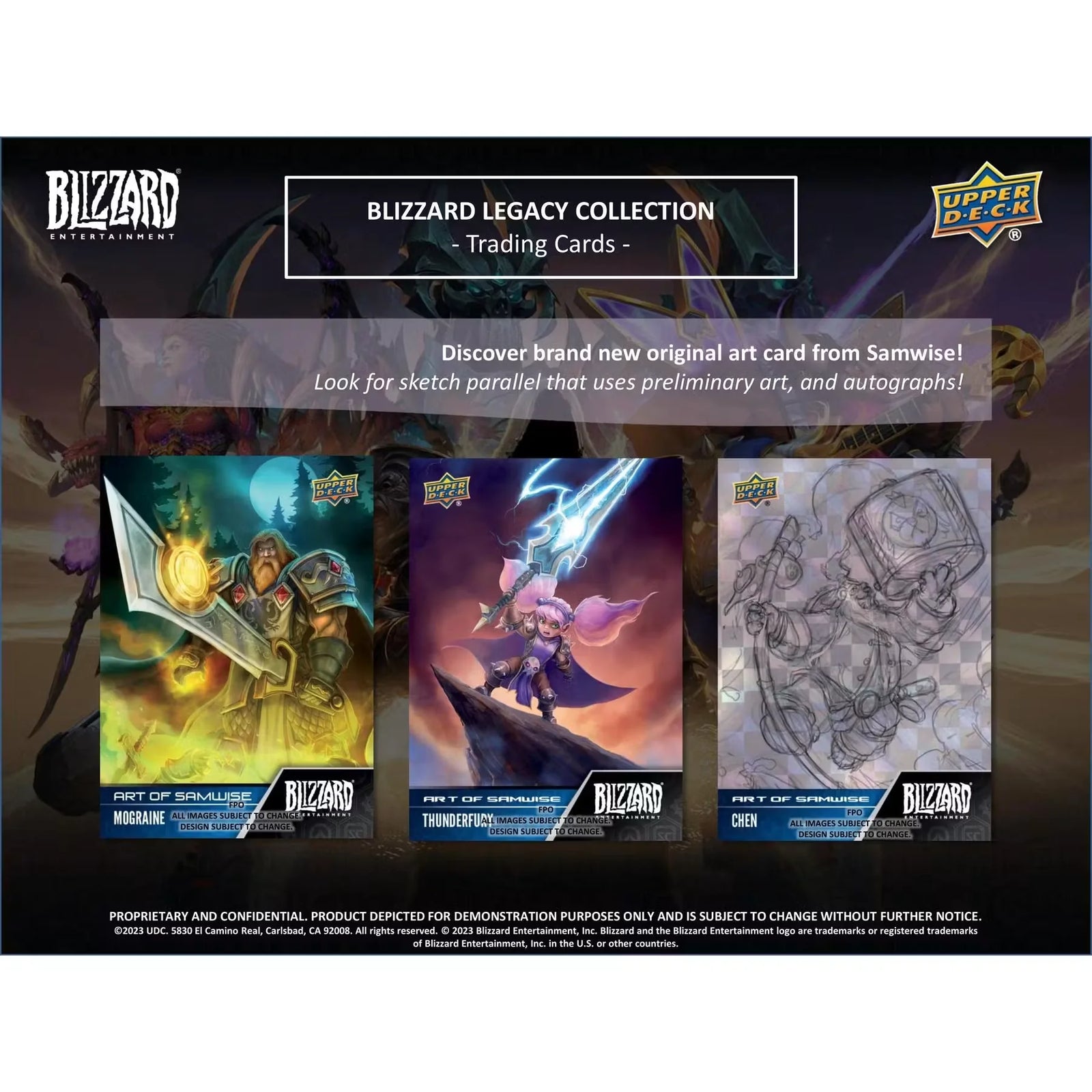 DRAFT - 2023 Upper Deck Blizzard Entertainment Legacy Collection Hobby Bo | dacardworld:BVKY0PVD3H