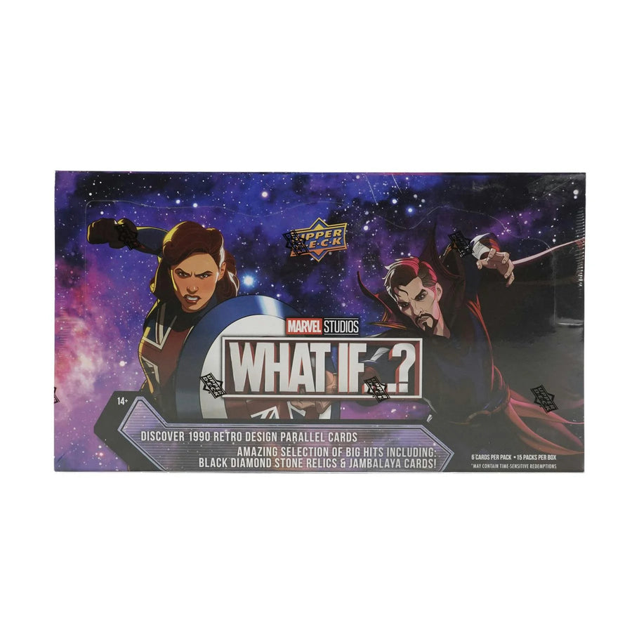 DRAFT - 2023 Upper Deck Marvel Studios What If...? Hobby Box | dacardworld:BVKY0T2YPR
