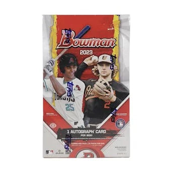 DRAFT - Just In 2023 Bowman Baseball Hobby Box