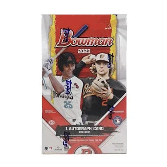 DRAFT - Just In 2023 Bowman Baseball Hobby Box