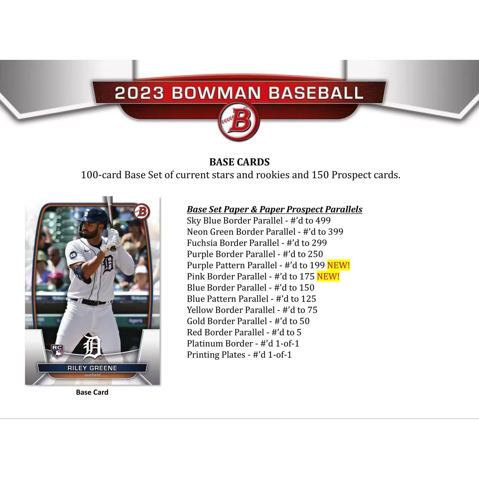 2023 Bowman Baseball Hobby Jumbo 8 Box Case