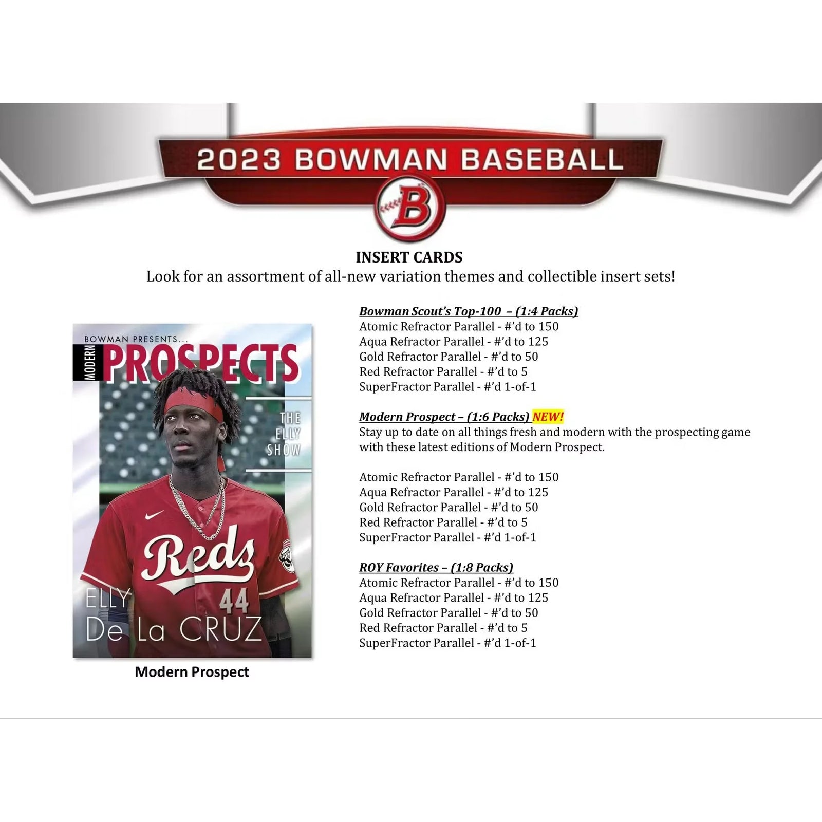 2023 Bowman Baseball Hobby Jumbo 8 Box Case
