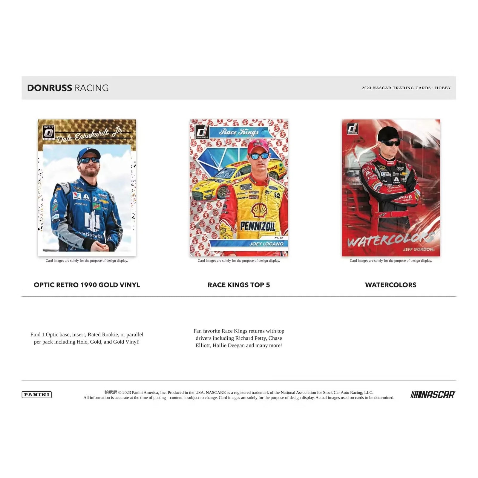 2023 Panini Donruss Racing Hobby Box
