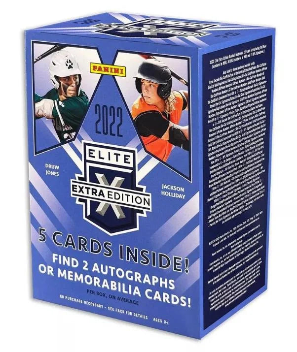 DRAFT - Just In 2022 Panini Elite Extra Edition Baseball Blaster Box