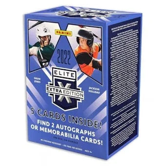 DRAFT - Just In 2022 Panini Elite Extra Edition Baseball Blaster Box