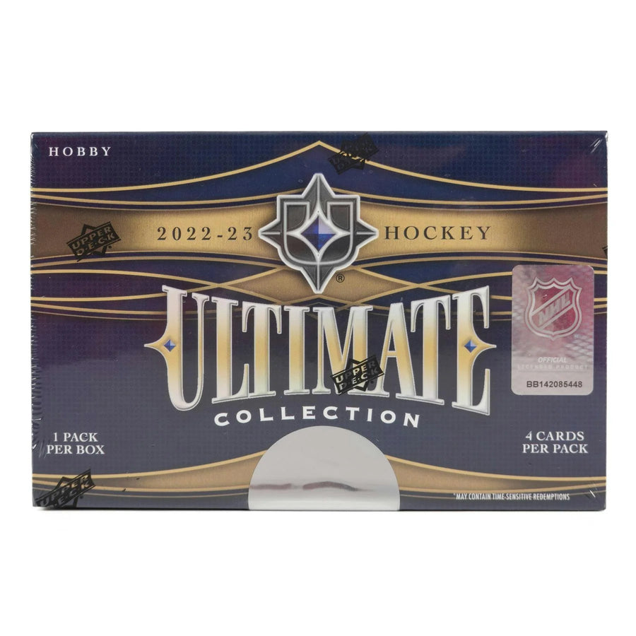 DRAFT - 2022-23 Upper Deck Ultimate Collection Hockey Hobby Box | Sealed