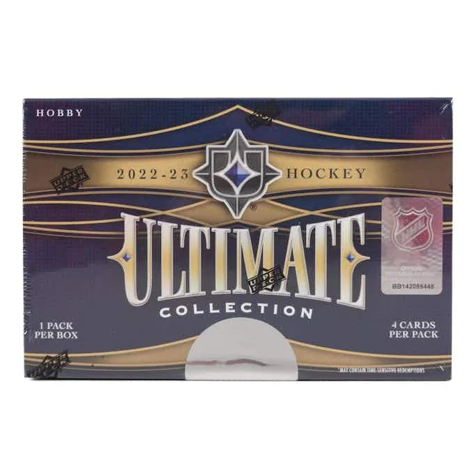 DRAFT - 2022-23 Upper Deck Ultimate Collection Hockey Hobby Box | Sealed