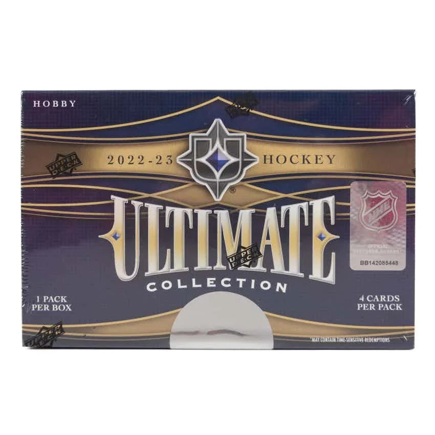 DRAFT - 2022-23 Upper Deck Ultimate Collection Hockey Hobby Box | Sealed