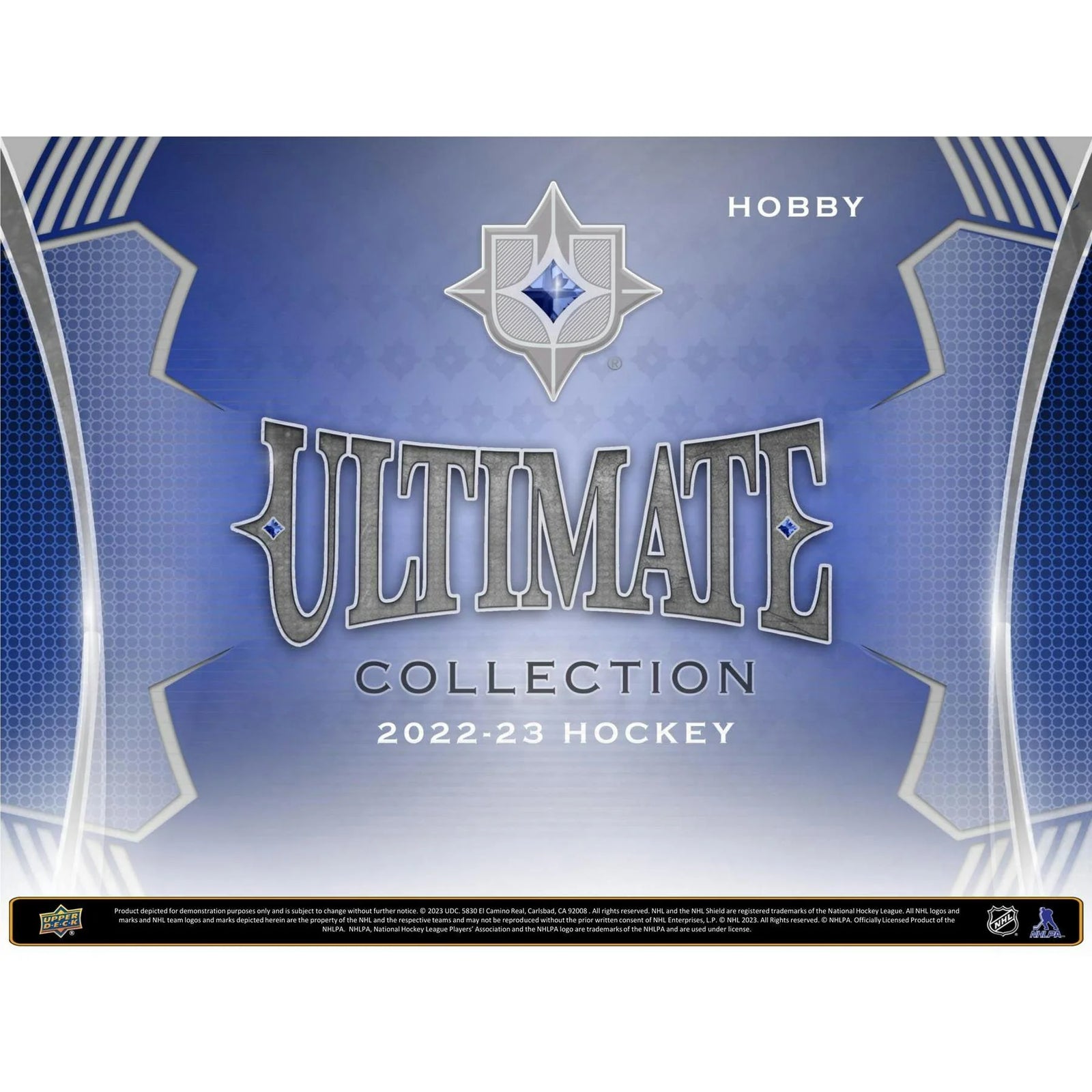 DRAFT - Just In 2022/23 Upper Deck Ultimate Collection Hockey Hobby 16-Box Case