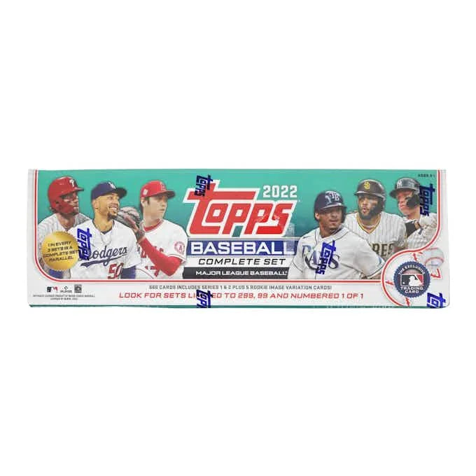 DRAFT - Just In 2022 Topps Factory Set Baseball Retail (Box) (Walmart)