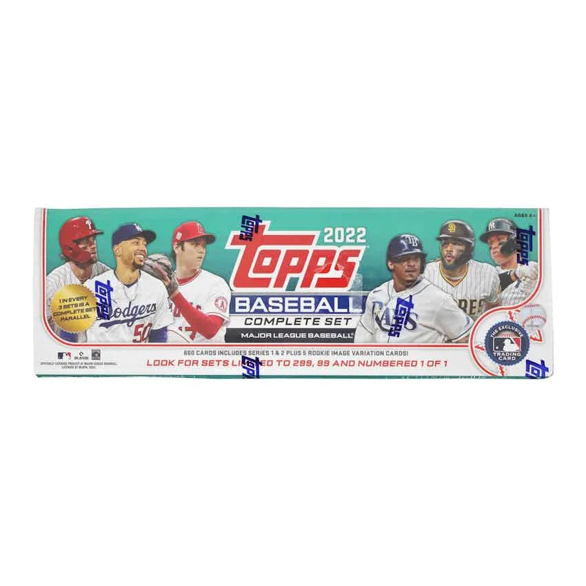 DRAFT - Just In 2022 Topps Factory Set Baseball Retail (Box) (Walmart)