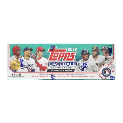 DRAFT - Just In 2022 Topps Factory Set Baseball Retail (Box) (Walmart)