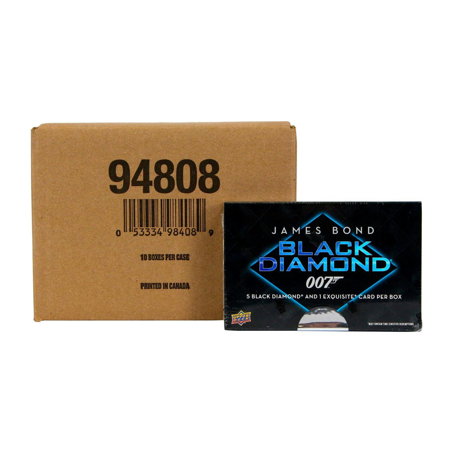 DRAFT - 2023 Upper Deck James Bond Black Diamond Trading Cards | 10-Box Hobby Case