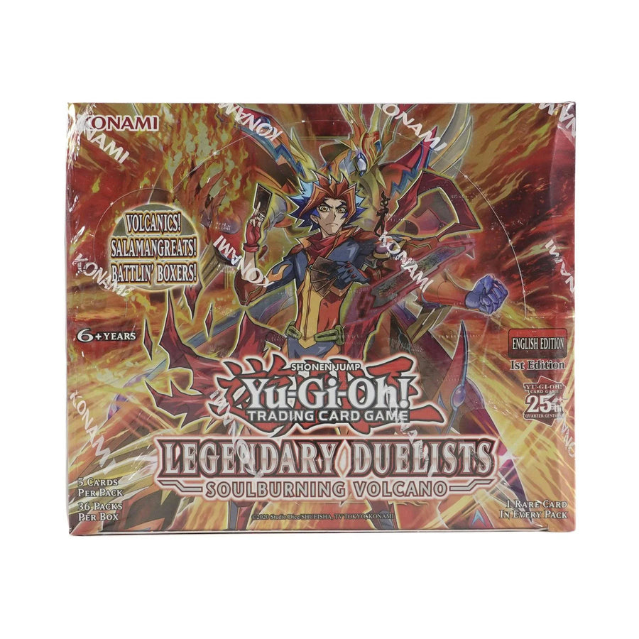 DRAFT - Yu-Gi-Oh Legendary Duelists Soulburning Volcano Booster Box | Sealed