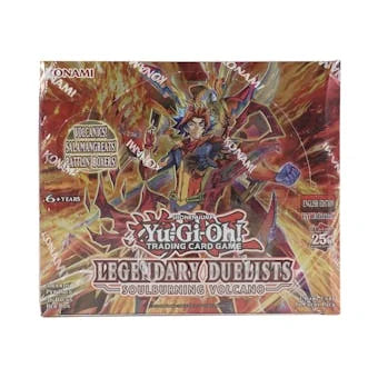 DRAFT - Yu-Gi-Oh Legendary Duelists Soulburning Volcano Booster Box | Sealed